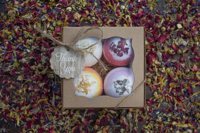 Floral Bath Bomb Gift Set image 5