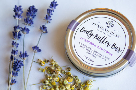 Lavender & Chamomile Body Butter Bar